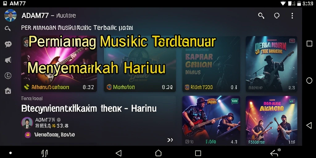 Screenshot ADAM77 menampilkan gameplay interaktif yang seru dan mendebarkan.