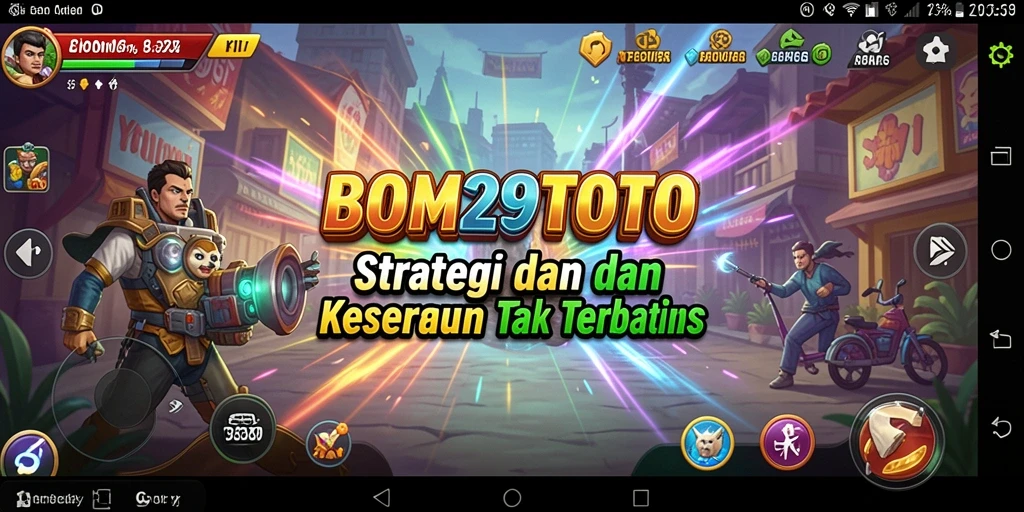 Tampilan gameplay menarik dari BOM29TOTO dengan strategi mendalam.