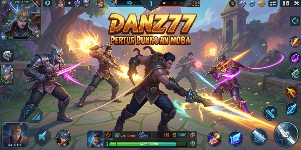 Tampilan epik dari pertempuran tim di DAN777.