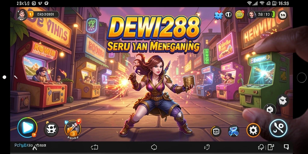 Gameplay seru DEWI288 dengan karakter dan tantangan menarik.