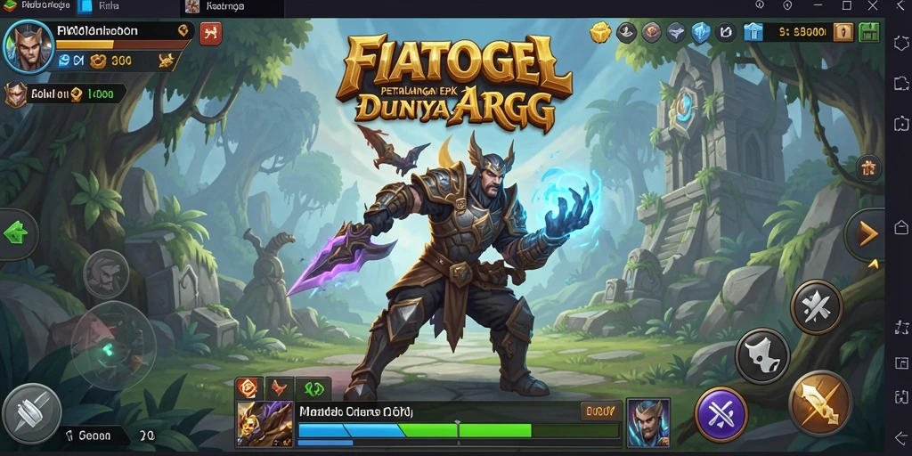 Gameplay seru dari FIATOGEL dengan pertarungan taktis yang mendebarkan.