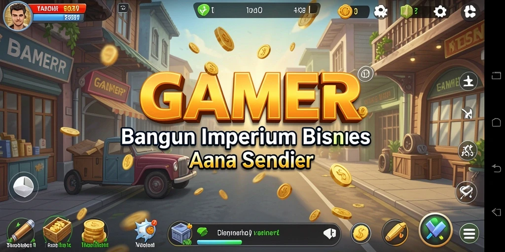 Tampilan menakjubkan dari gameplay dalam GAMERP.