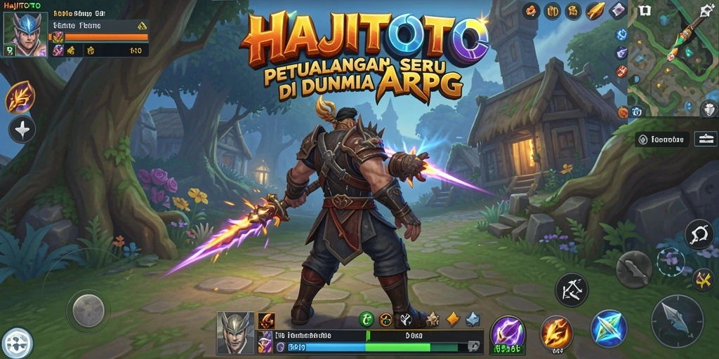 Tampilan memukau dari gameplay HAJITOTO dengan pertarungan seru.