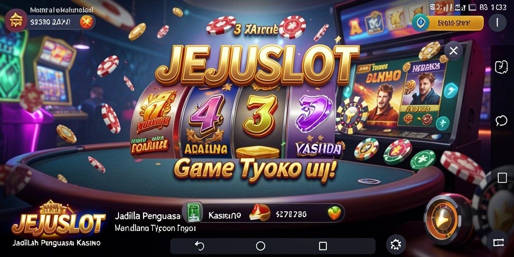 Tampilan gameplay menawan dari JEJUSLOT yang seru.