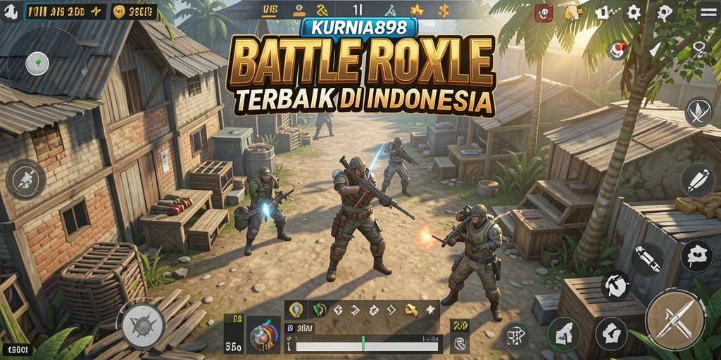 Tangkap momen mendebarkan dalam pertempuran Battle Royale KURNIA898.