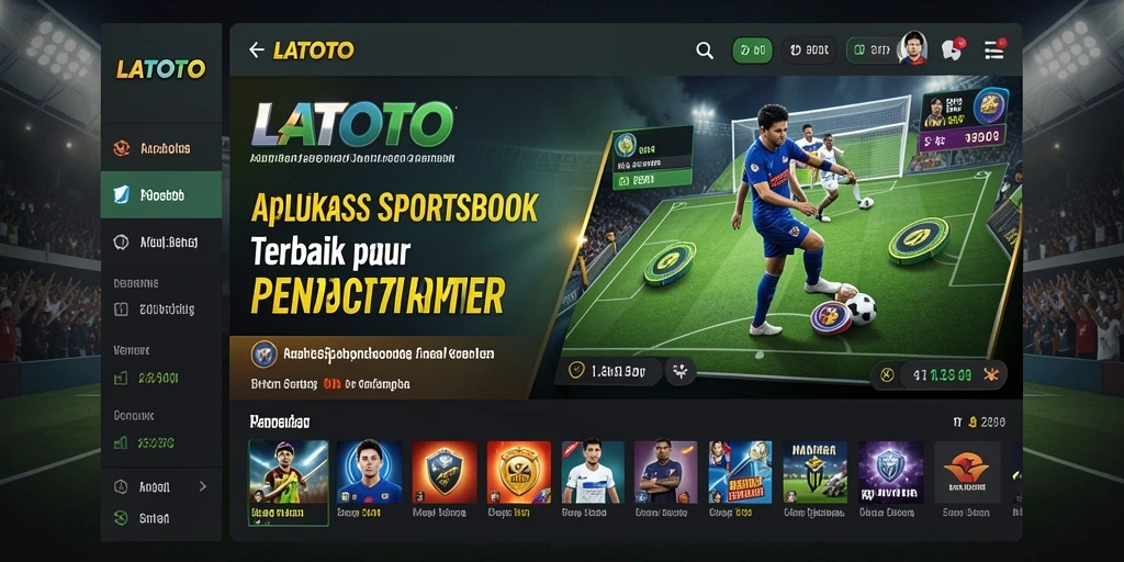 Tampilan gameplay LATOTO yang menarik dan interaktif dalam sportsbook.