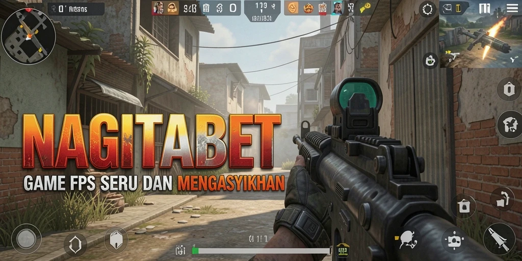 Tangkapan layar gameplay NAGITABET dengan grafis menakjubkan dan aksi intens.