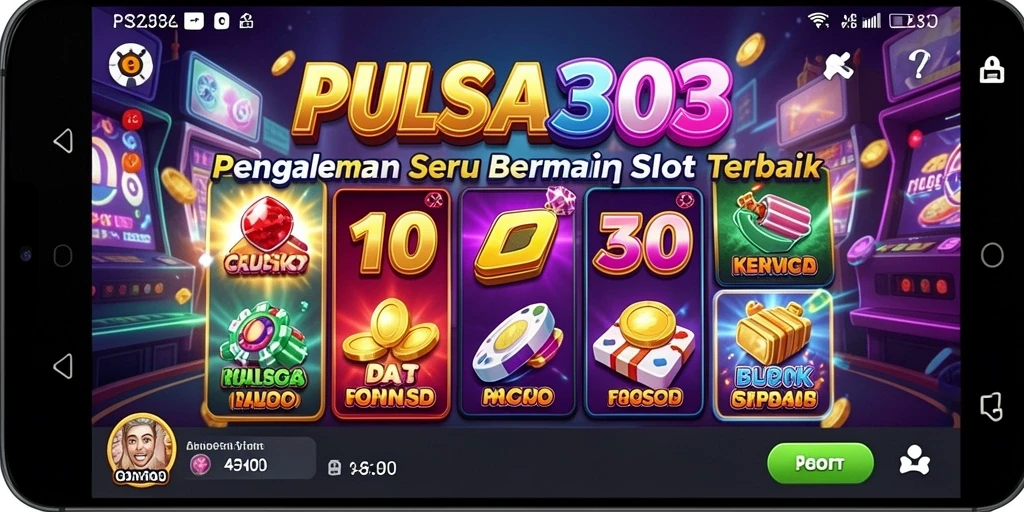 Tampilan gameplay PULSA303 yang menarik dengan berbagai slot.