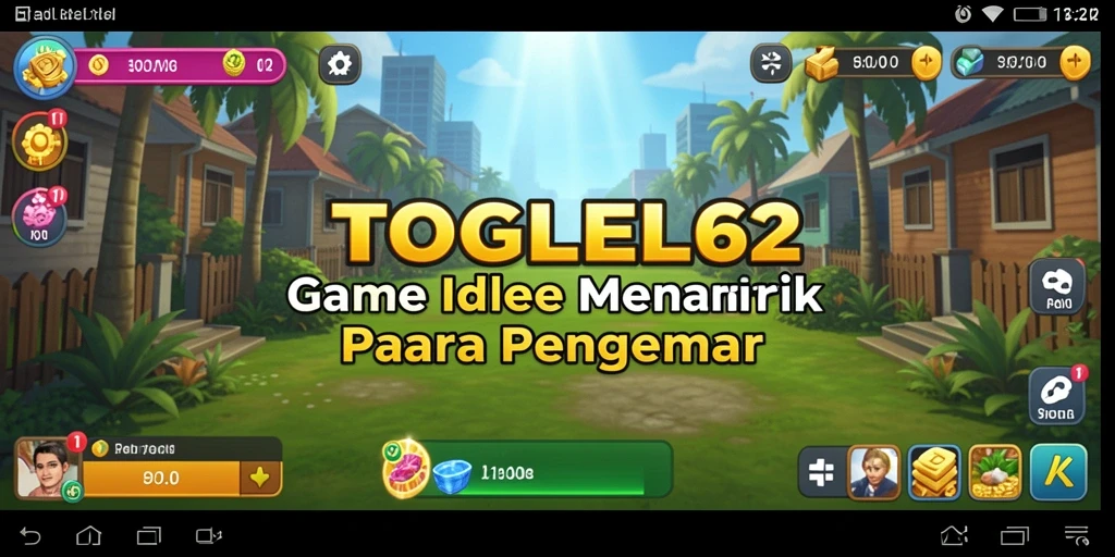 Screenshot utama TOGEL62 menampilkan gameplay Idle yang seru dan menghibur.