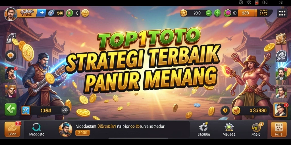 Gameplay <strong>TOP1TOTO</strong> yang dinamis dan penuh strategi.